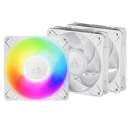 Комплект вентиляторов Arctic P12 Pro A-RGB 3-Fan Pack (ACFAN00326A) White