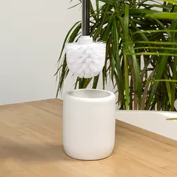 Йоржик для унітазу МВМ My Home Milan, білий (BA-25 WHITE) - мініатюра 2