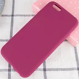 Чохол Silk Full Protective (AA) NO LOGO для Apple iPhone SE (2020) / 7 / 8 (4.7") Бордовий / Maroon - мініатюра 2