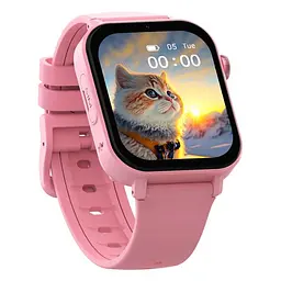 Смарт годинник-телефон дитячі Wonlex KT36 Original з відеодзвінком WI-FI GPS SIM-карта Pink (18347) - мініатюра 3