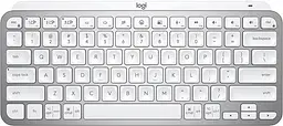 Клавіатура Logitech MX Keys мінімалістська та бездротова з підсвічуванням, компактна, Bluetooth, підсвічування Б\в
