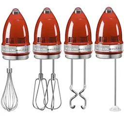 Міксер KitchenAid 5KHM9212EER ручний 9 швидкостей червоний - мініатюра 3