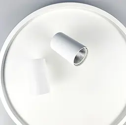 Стельова люстра LED в білому корпусі з направляючими спотами Line.F C 13/500 - мініатюра 5
