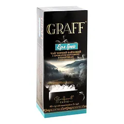Чай чорний Graff Earl Grey з бергамотом в пакетиках 40 г (20 шт. х 2 г)  - мініатюра 2