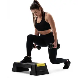 Степ платформа Hop-Sport HS-PP020AS чорно-жовта - мініатюра 7