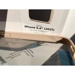 Оригінальний протиударний чохол Spigen Ultra Hybrid для iPhone 13 Mini Sand Baige (ACS03321) - мініатюра 8