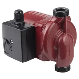 Насос циркуляційний 100Вт Hmax 6м Qmax 75л/хв Ø1" 130мм+гайки Ø¾" AQUATICA (774131) - мініатюра 5
