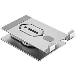 Підставка для планшетів WIWU ZM107 Desktop Rotation Stand For Tablet up to 12.9 inch Silver - мініатюра 5