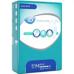 Підгузки-трусики для дорослих iD Diapers-Pants for adults ³D Plus M 30 шт. - мініатюра 2