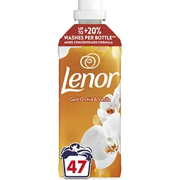 Кондиціонер для білизни Lenor Золота орхідея і ваніль 47 циклів прання 987 мл