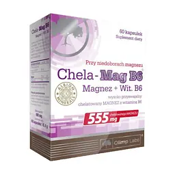 Вітаміни та мінерали Olimp Sport Nutrition Chela-Mag B6, 60 капсул