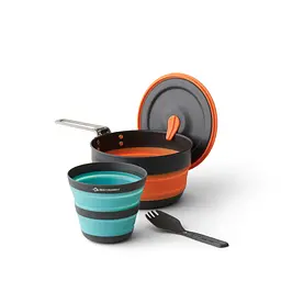 Набір посуду Sea to Summit Frontier UL Collapsible One Pot Cook Set w/Sack з чохлом