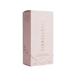 Масажна олія HighOnLove Massage Oil Lychee Martini (120 мл) з маслом насіння конопель - мініатюра 3