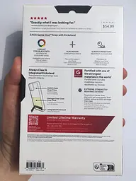 Чохол протиударний із підставкою ZAGG Gear4 Crystal Palace MagSafe для iPhone 16 Pro Max (6.9") Прозорий + Black - мініатюра 3