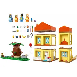 Конструктор LEGO Bluey Родинний дім Блуї 382 деталі (11203)  - мініатюра 7