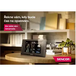 Метеостанція Sencor чорна (SWS9400) - мініатюра 7