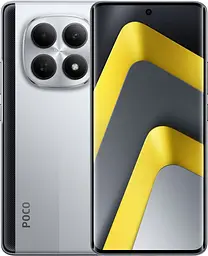 Смартфон Xiaomi Poco M8 5G 8/256GB Silver (Global) (no charger) [5G, NFC]