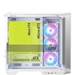 Корпус MSI MAG Pano 100R PZ ARGB White - мініатюра 2