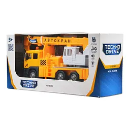 Автомодель TechnoDrive City service Автокран жовта (510253.270) - мініатюра 9