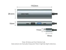 USB-хаб Vention 5in1 (TGLHB) - мініатюра 12