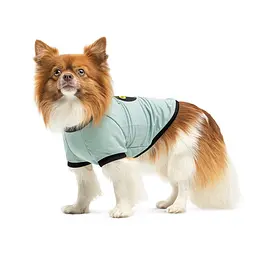 Футболка Pet Fashion Oscar для собак бавовна трикотаж рибана синя XS - мініатюра 2