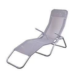 Шезлонг розкладний Levistella GP20022017 GRAY
