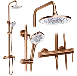 Душова система Rea Foss Clif brushed copper REA-P3914