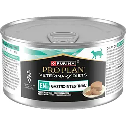 Вологий дієтичний корм для кошенят та дорослих котів Purina Pro Plan Veterinary Diets EN Gastrointestinal для зменшення розладів кишкової абсорбації та годівлі у період відновлення та одужання 195 г - мініатюра 2