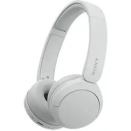 Навушники Sony On-ear WH-CH520 BT 5.2 SBC AAC Wireless Mic білі