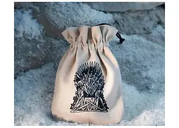 Мішечок для кубиків Q-Workshop Game of Thrones. The Throne Dice Pouch (GOT/POU/00190166/2025/R) - мініатюра 2