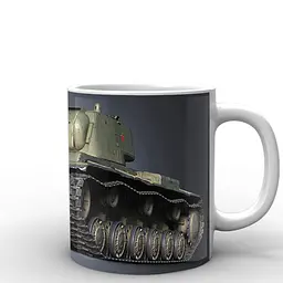 Кухоль GeekLand World of Tanks танк WT.02.032 330 мл білий - мініатюра 2
