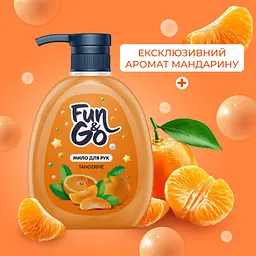 Рідке мило Fun&Go Tangerine 300 мл (4820204702038) - мініатюра 3