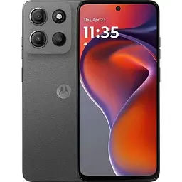 Смартфон Motorola G15 Power, Gravity Grey, 2 Nano-SIM, 6.72" (2400х1080, IPS, 60 Гц), MediaTek Helio G81 (8x2.0 GHz), Mali-G57