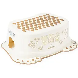 Сходинки дитячі антиковзкі у ванну Tega Baby Teddy Bear beige