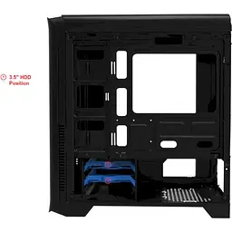 Корпус GameMax H602-BK - мініатюра 8