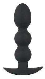 Силиконовий анальний затор Black Velvets Heavy Beads Orion 42-05330250000 86917 - мініатюра 5