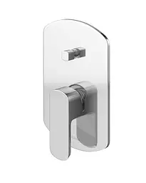 Душова система Kohlman Foxal 40 chrome + BOX прихованого монтажу QW210FR40, Хром - мініатюра 2
