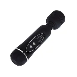 Вібратор зі змінними насадками Power Wand Massage Kit Black - мініатюра 9