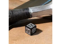 Набір кубиків The Witcher Dice Set. Geralt - The Silver Sword , 7 шт. (SWGE04) - мініатюра 6