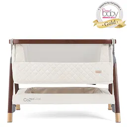 Приставне ліжечко Tutti Bambini CoZee Luxe, біле (211208/6506) - мініатюра 4