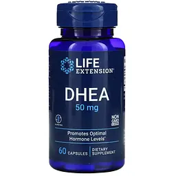 Стимулятор тестостерону Life Extension DHEA 50 mg, 60 вегакапсул