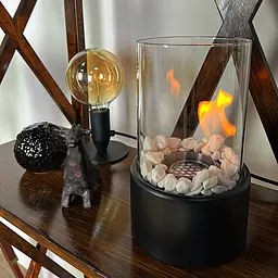 Біокамін Nice & Cozy Around настільний чорний - мініатюра 3