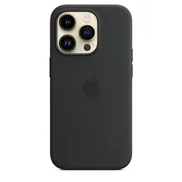 Силіконовий чохол CasePro Silicone Case with MagSafe Midnight для iPhone 14 Pro - мініатюра 2