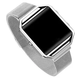 Міланський сітчастий ремінець для годинника Fitbit Blaze Silver - мініатюра 4