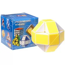 Змійка Рубика біло-жовта Smart Cube SCT405 в коробці - мініатюра 2