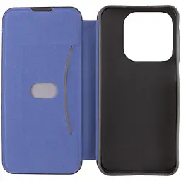 Шкіряний чохол-книжка Epik Belora для Motorola Edge 70 Fusion / 70 Fusion+ Midnight Blue - мініатюра 5