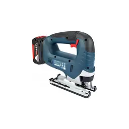 Електролобзик Bosch GST 185-LI, 18В, 4Аг, 0-3500 об/хв, хід 26мм, кейс (0.601.5B3.023) - мініатюра 2
