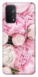 Чохол Demsky Pink peonies для Oppo A54 4G