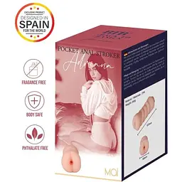 Двосторонній мастурбатор Pocket Anal Stroker Adriana Flesh - мініатюра 3