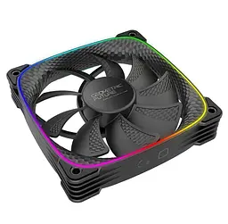 Вентилятор Geometric Future Squama 2503 120mm ARGB Reverse (GEO-S2503RB-1) Black - мініатюра 4
